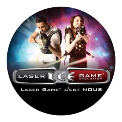 Laser game evolution logo