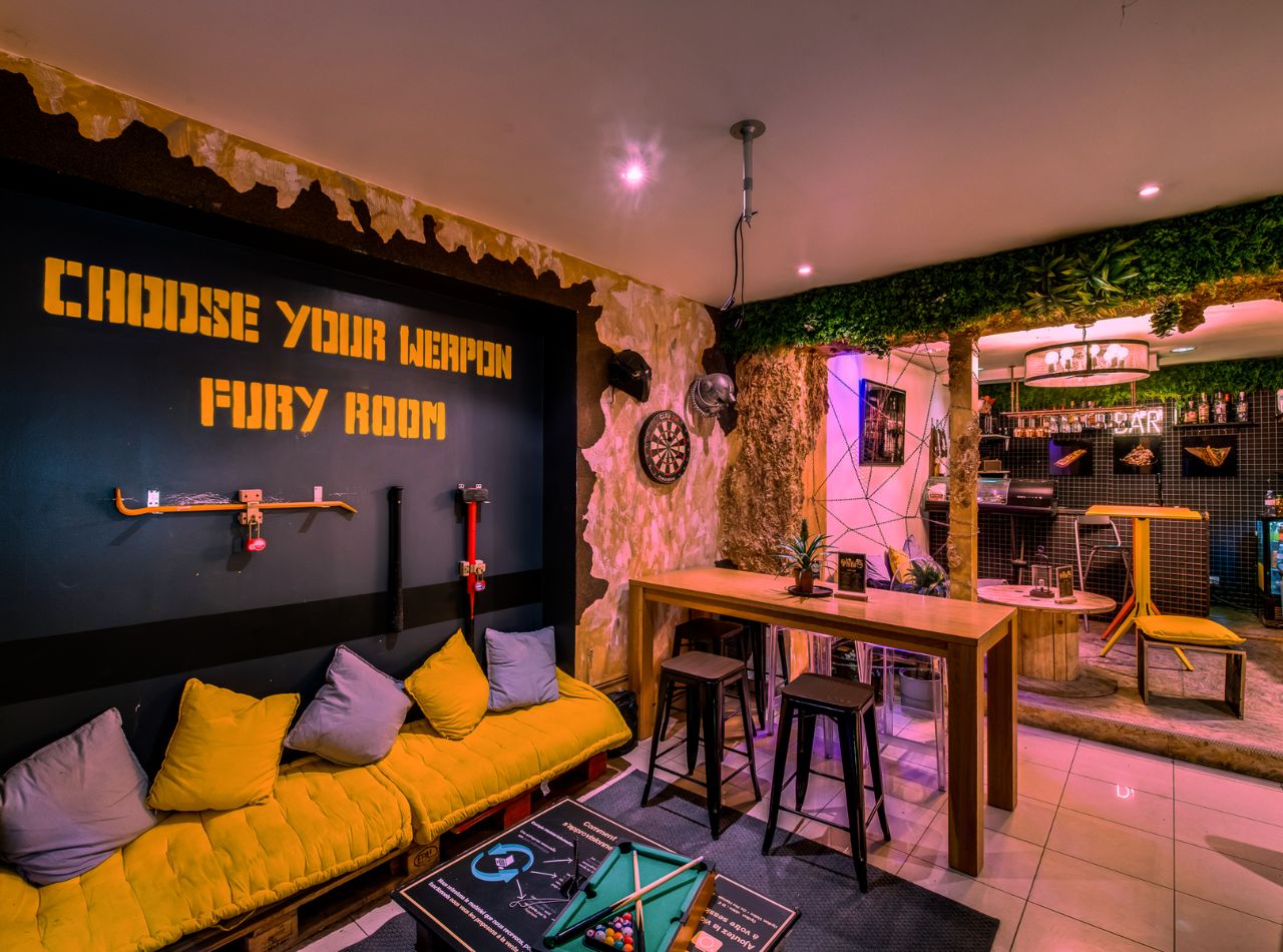 Fury Room - Bar à jeux insolite Paris