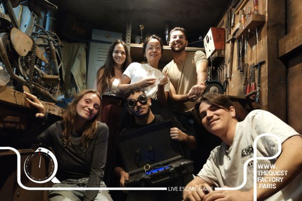 Test escape game Paris - Descente sous tension - The Quest Factory