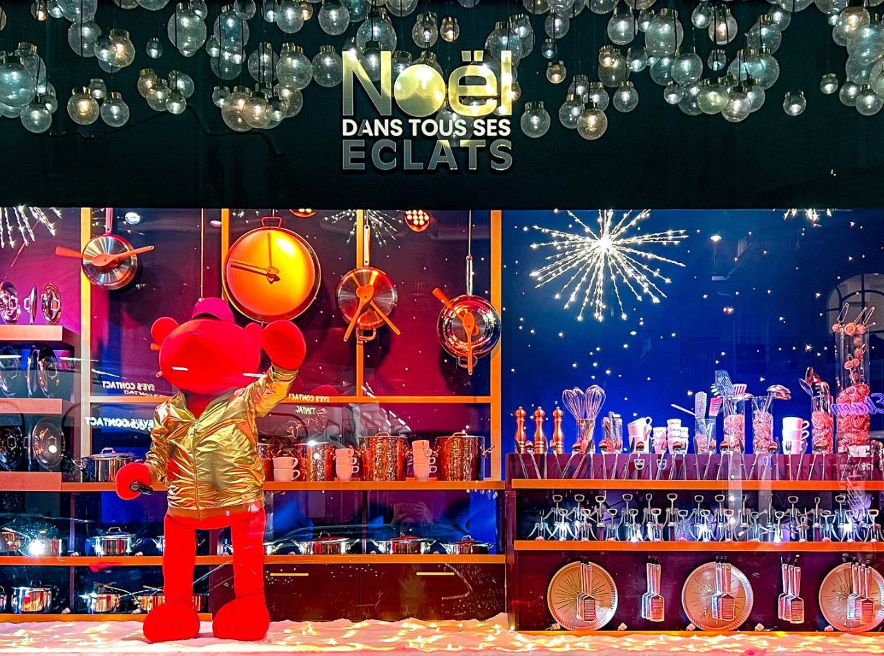 Bon marché rive gauche - Vitrine de noel - paris
