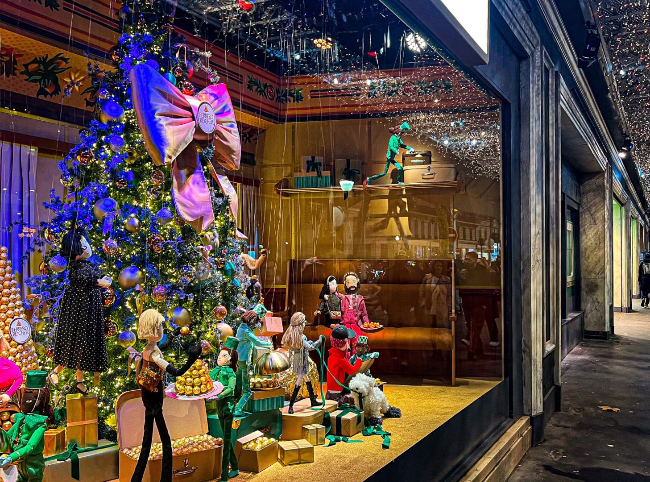 Printemps Haussmann - Vitrines de Noel - Paris