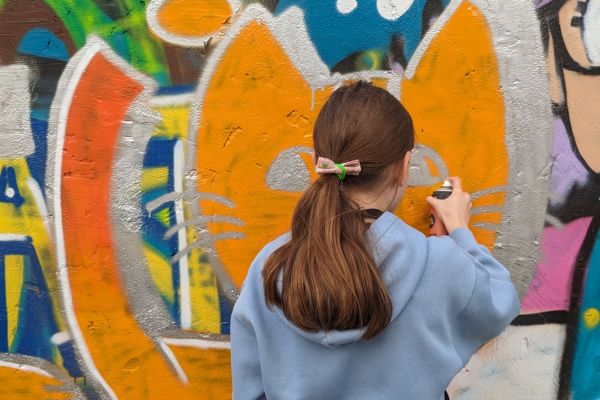 Activité anniversaire Paris - Atelier Street Art Acaci'art