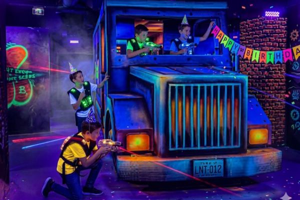 Laser game anniversaire enfant Paris - Laser game Evolution