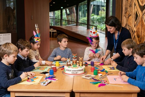 Anniversaire enfant 5 ans - Quai Branly